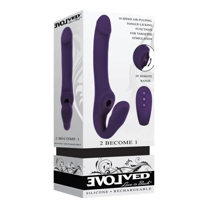 Evolved Female Sex Toys Evolved 2 Become 1 Strapless Strap On