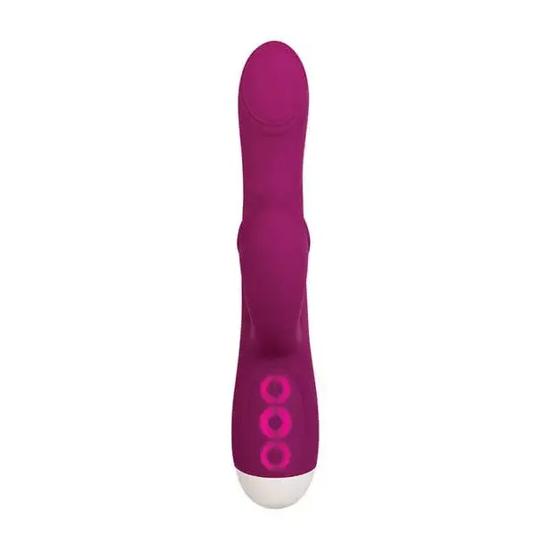 Evolved Vibrators Evolved Double Tap Thumping Rabbit Vibrator