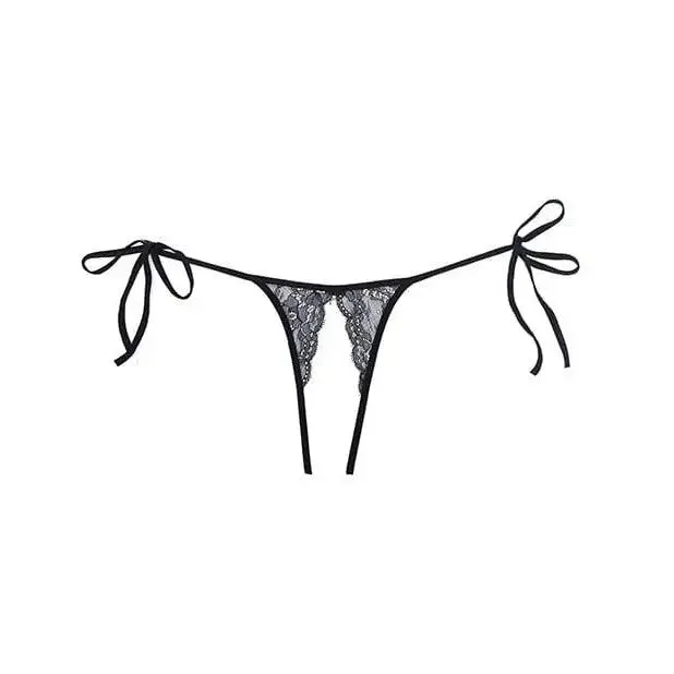 Female Sex Toys Allure Lingerie Adore Sugar Tie Side Open Lace Panty Female Sex Toys Allure Lingerie Adore Sugar Tie Side Open Lace Panty