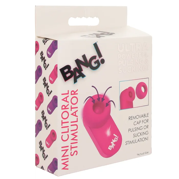 Female Sex Toys Bang Mini Clitoral Stimulator in Pink XR Brands