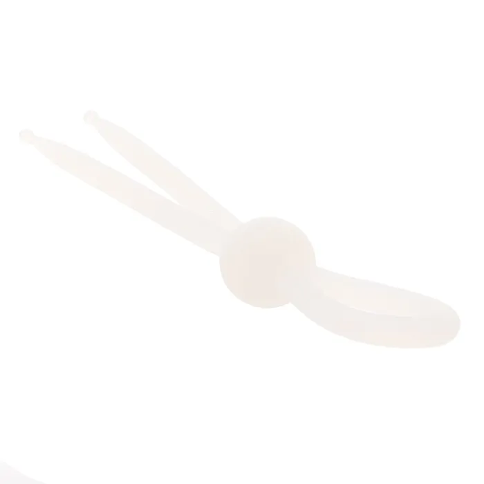 Female Sex Toys CalExotics Alpha Liquid Silicone Lasso Ring in Clear