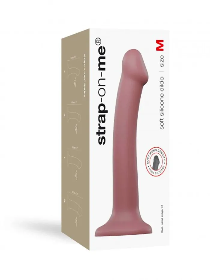 Female Sex Toys HonourSkintwocom Mono Density Strap On Dildo Medium