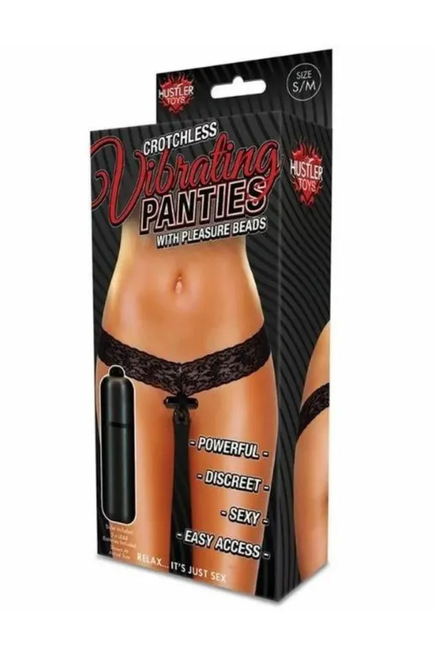 Female Sex Toys Hustler Toys Vibrating Pleasure Bead Panties