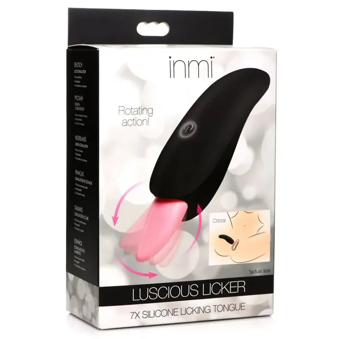 Female Sex Toys inmi Luscious Licker 7x Silicone Licking Tongue