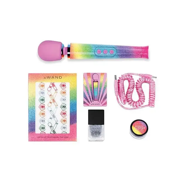 Female Sex Toys Le Wand Le Wand Petite Rechargeable Vibrating Massager Rainbow Female Sex Toys Le Wand Le Wand Petite Rechargeable Vibrating Massager Rainbow