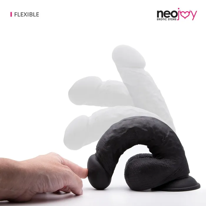 Female Sex Toys Neojoy Neojoy Lover Realistic Dildo With Suction Cup TPE Black 25cm