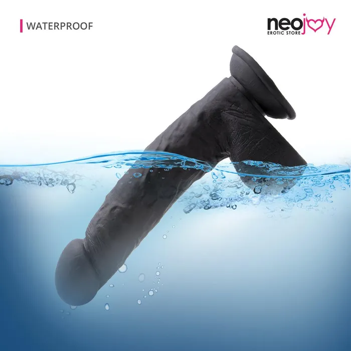 Female Sex Toys Neojoy Neojoy Lover Realistic Dildo With Suction Cup TPE Black 25cm
