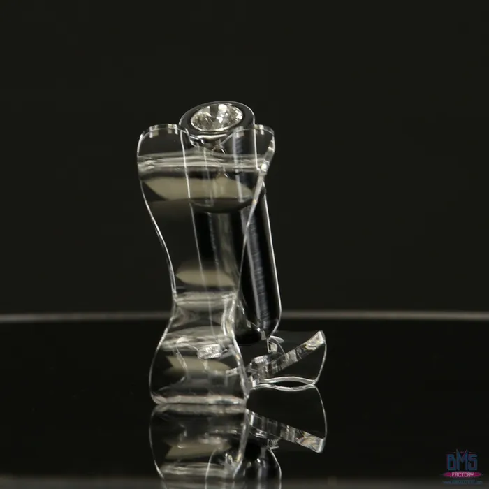 Female Sex Toys PowerBullet FirstClass Bullet 25 Bullet Vibrator with Key Chain Pouch Silver