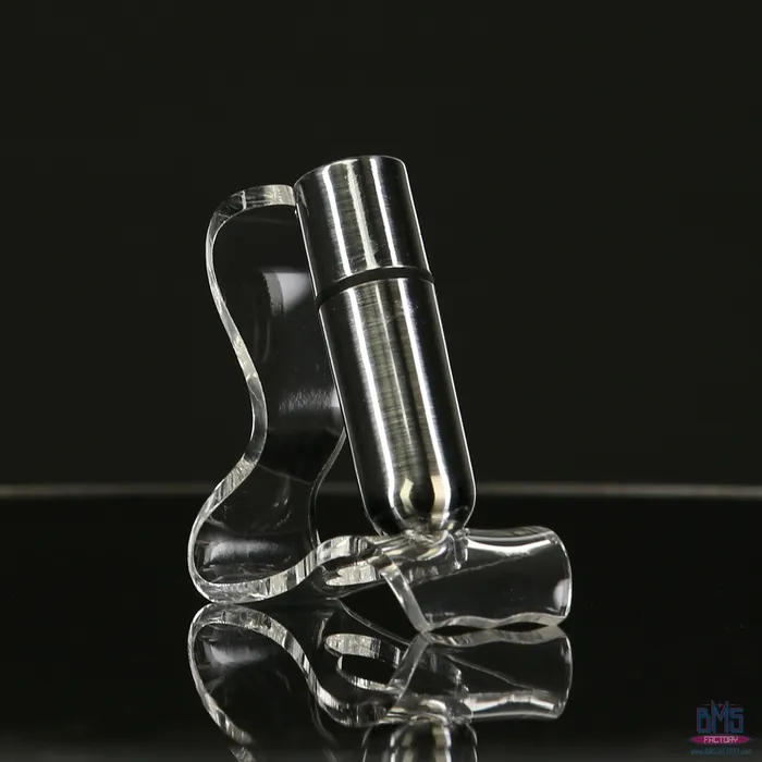 Female Sex Toys PowerBullet FirstClass Bullet 25 Bullet Vibrator with Key Chain Pouch Silver