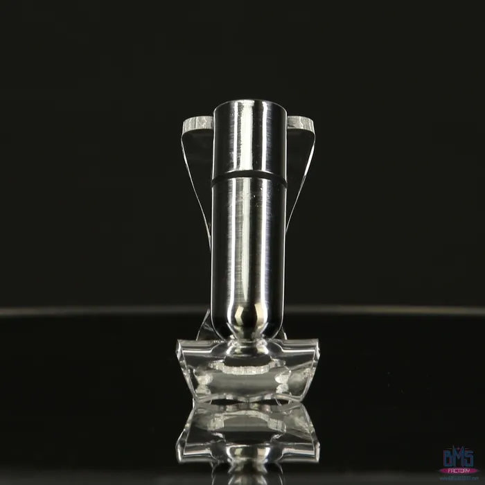 Female Sex Toys PowerBullet FirstClass Bullet 25 Bullet Vibrator with Key Chain Pouch Silver