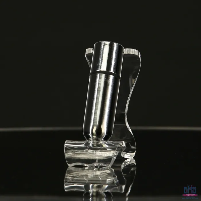 Female Sex Toys PowerBullet FirstClass Bullet 25 Bullet Vibrator with Key Chain Pouch Silver
