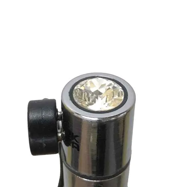 Female Sex Toys PowerBullet FirstClass Bullet 25 Bullet Vibrator with Key Chain Pouch Silver