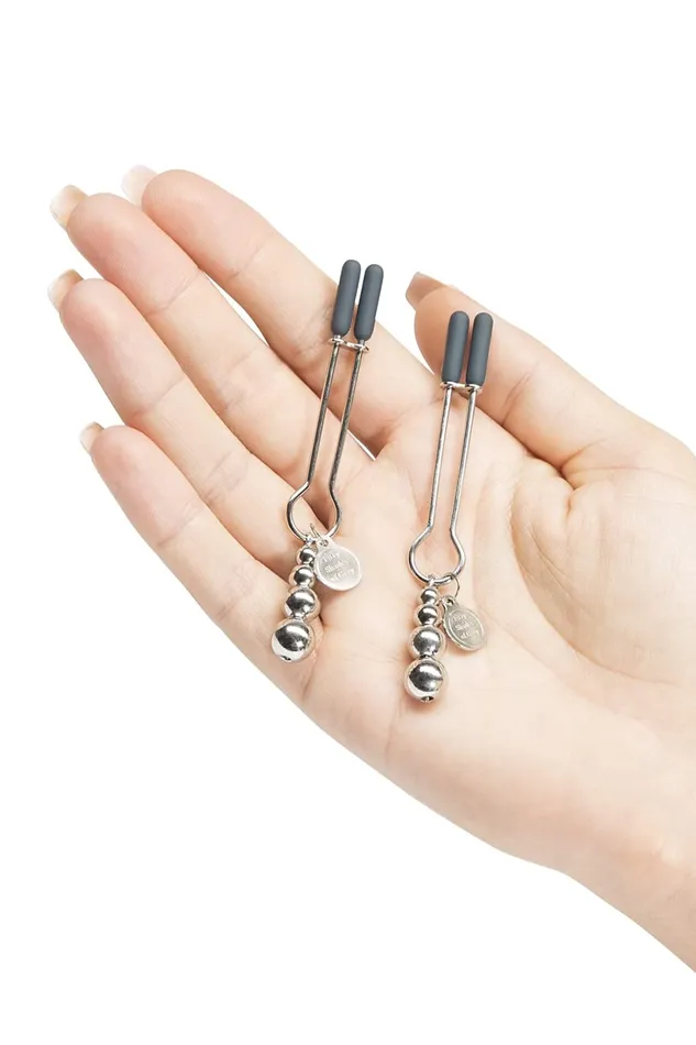 Female Sex Toys The Pinch Adjustable Nipple Clamps Fifty Shades of Grey