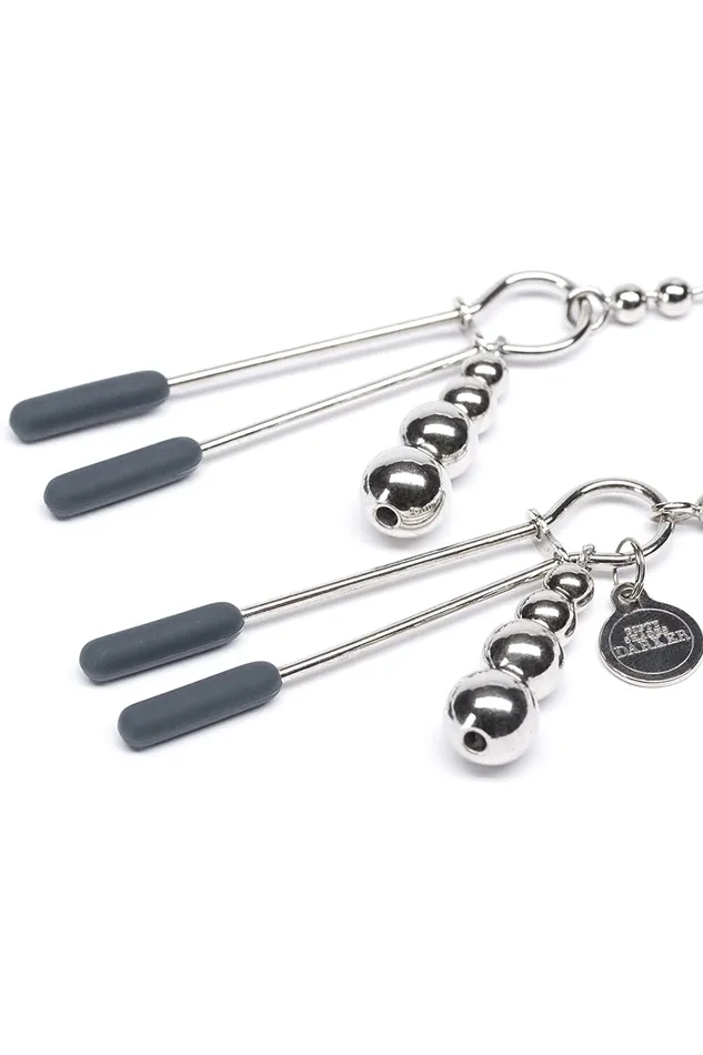 Female Sex Toys The Pinch Adjustable Nipple Clamps Fifty Shades of Grey