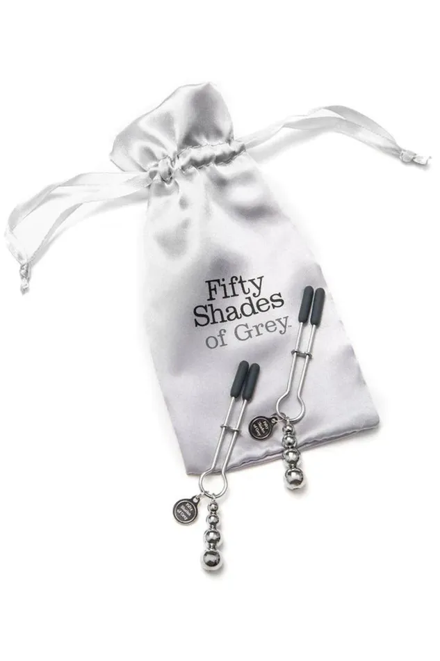 Female Sex Toys The Pinch Adjustable Nipple Clamps Fifty Shades of Grey