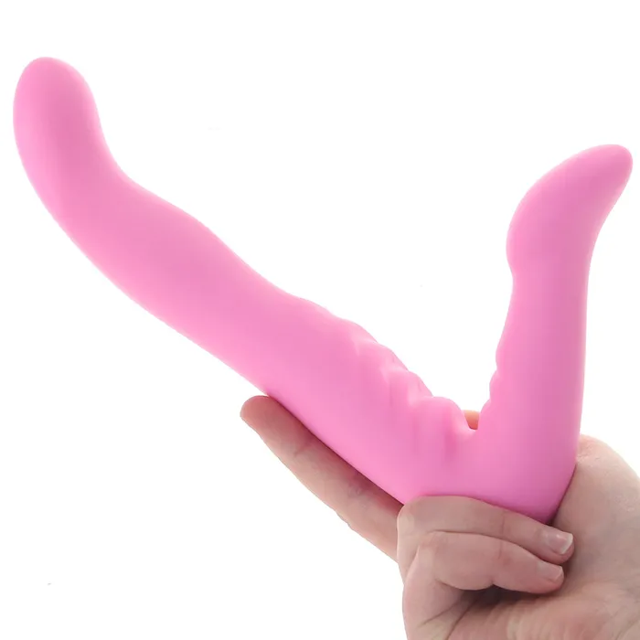 Fetish Fantasy Elite 8 Inch Strapless StrapOn in Pink Pipedream Female Sex Toys