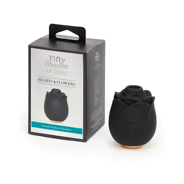 Fifty Shades of Grey Hearts and Flowers Suction Rose Black Fifty Shades of Grey Vibrators Fifty Shades of Grey Hearts and Flowers Suction Rose Black Fifty Shades of Grey Vibrators