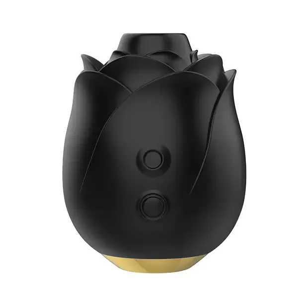 Fifty Shades of Grey Hearts and Flowers Suction Rose Black Fifty Shades of Grey Vibrators