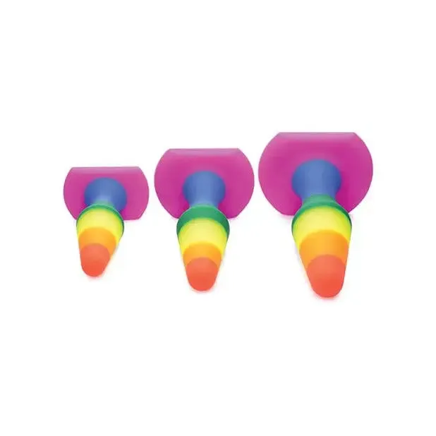 Frisky Anal Frisky Rainbow Ready Silicone Anal Trainer Set