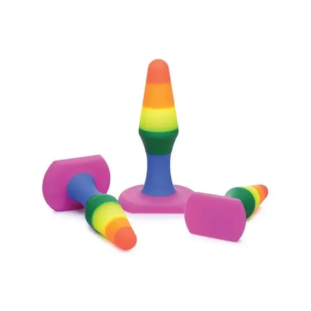 Frisky Anal Frisky Rainbow Ready Silicone Anal Trainer Set
