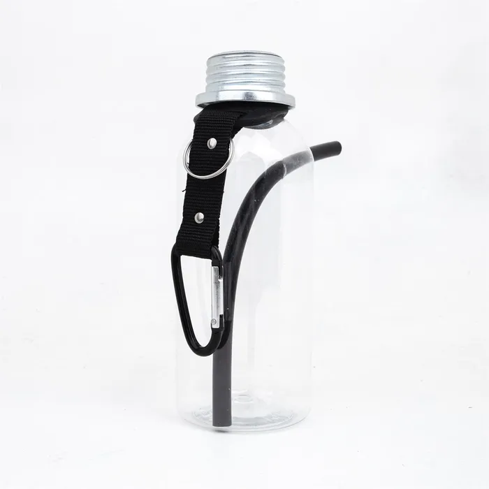 Gas Mask Bubbler Bottle With Hanger Black REGULATION Anal Gas Mask Bubbler Bottle With Hanger Black REGULATION Anal