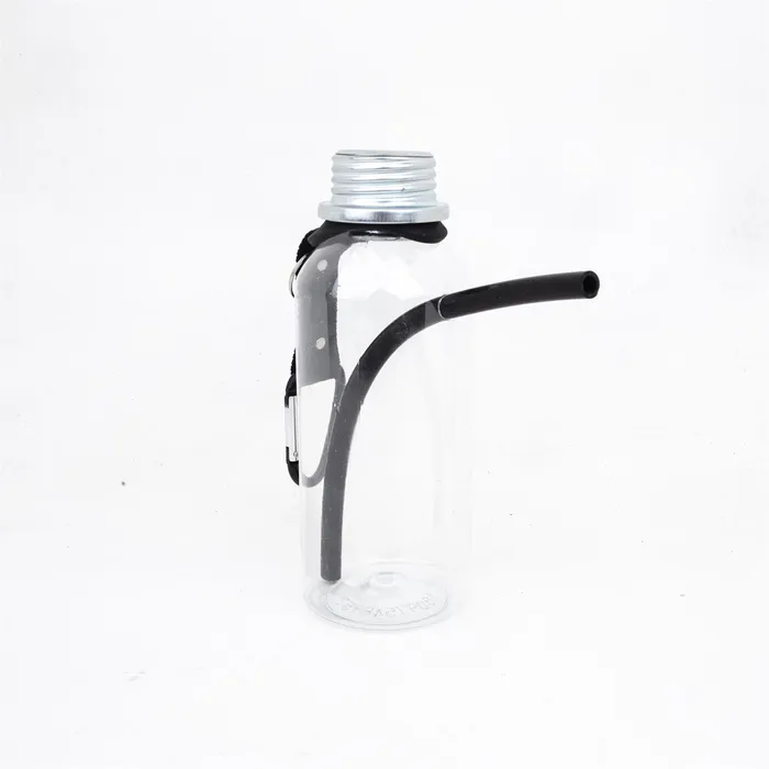 Gas Mask Bubbler Bottle With Hanger Black REGULATION Anal Gas Mask Bubbler Bottle With Hanger Black REGULATION Anal