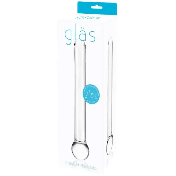 Glas 7 in Straight Glass Dildo glas Dildos