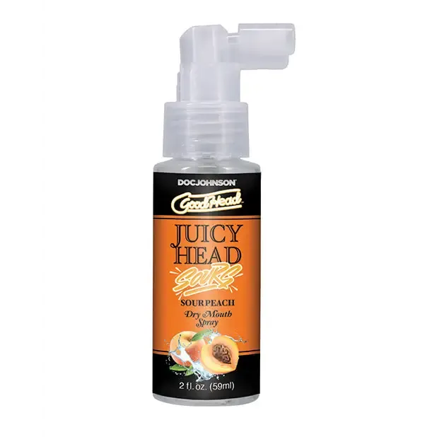 Goodhead Juicy Head Dry Mouth Spray 2 Oz Sour Blue Doc Johnson Vibrators