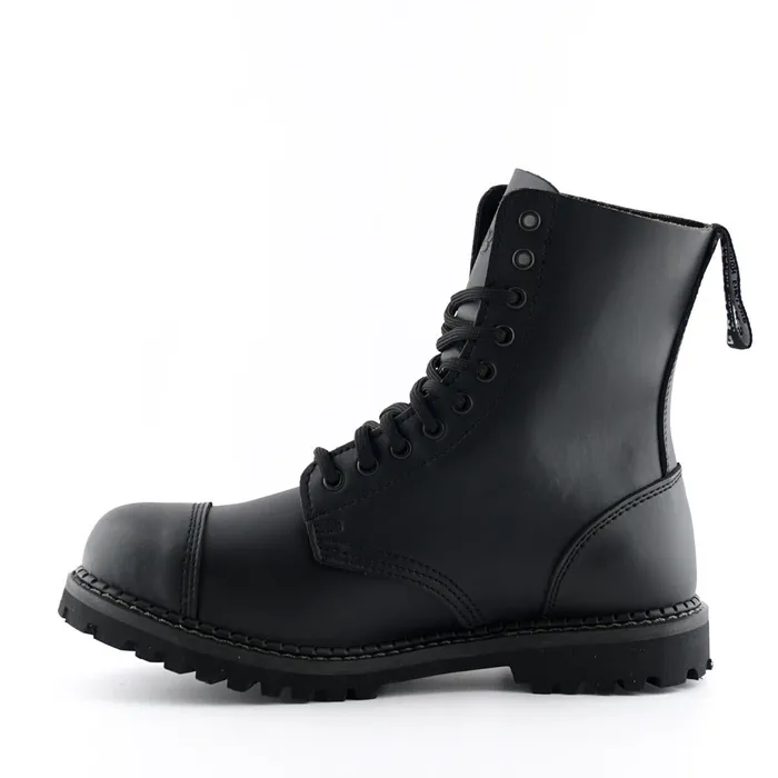 Grinders Restraints GRINDERS Stag 10 Hole Leather Boots