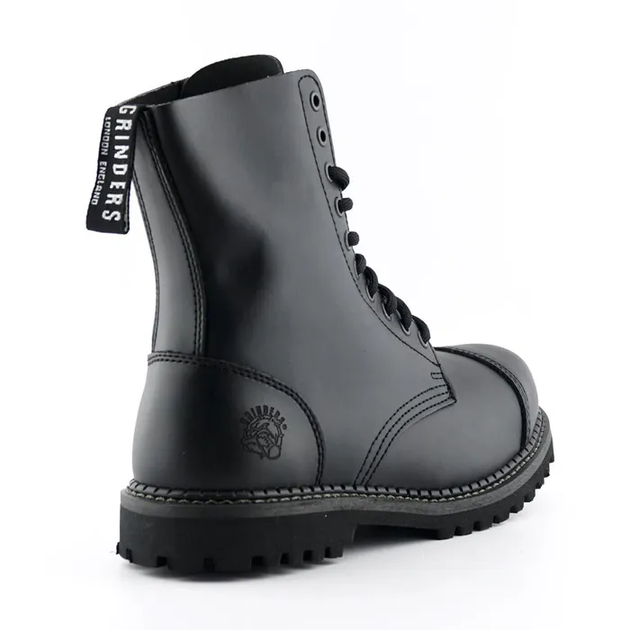 Grinders Restraints GRINDERS Stag 10 Hole Leather Boots