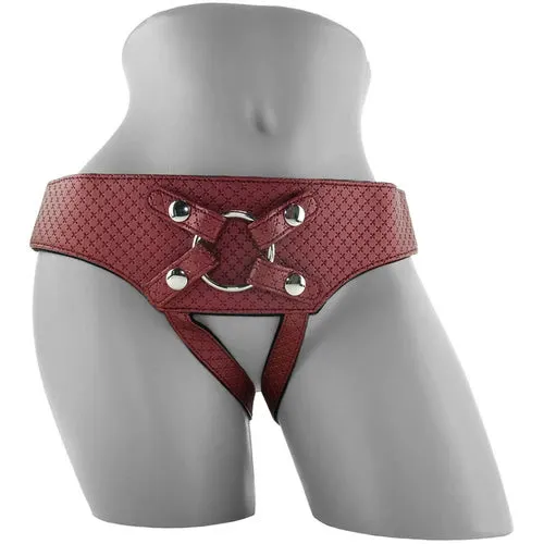 Her Royal Harness The Regal Empress in Red CalExotics Female Sex Toys