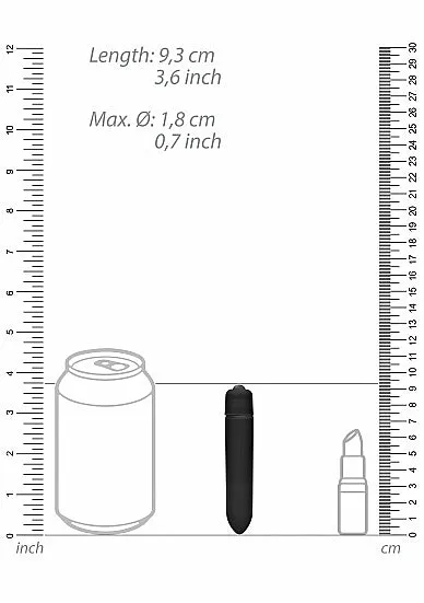 HonourSkintwocom Anal 1 Speed Bullet Black