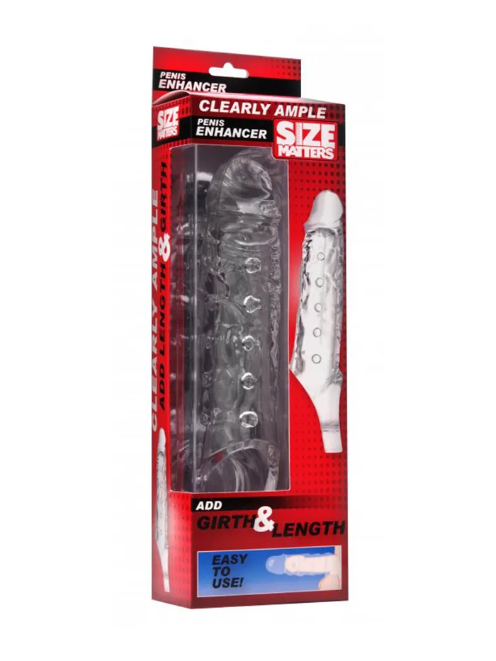 HonourSkintwocom Male Sex Toys Clear Penis Enhancer Sleeve HonourSkintwocom Male Sex Toys Clear Penis Enhancer Sleeve