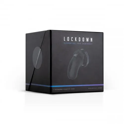 HonourSkintwocom Male Sex Toys Lockdown Chastity Cage Medium