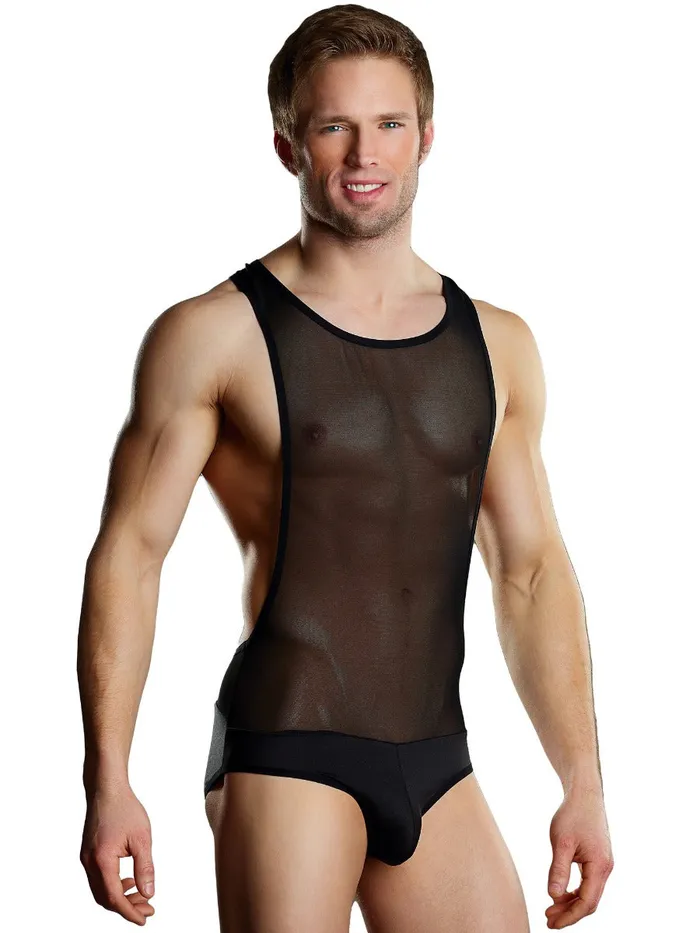 HonourSkintwocom Male Sex Toys Spandex Singlet Size SM
