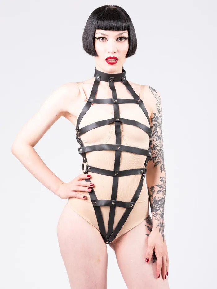 HonourSkintwocom Restraints Leather Bondage Body One Size