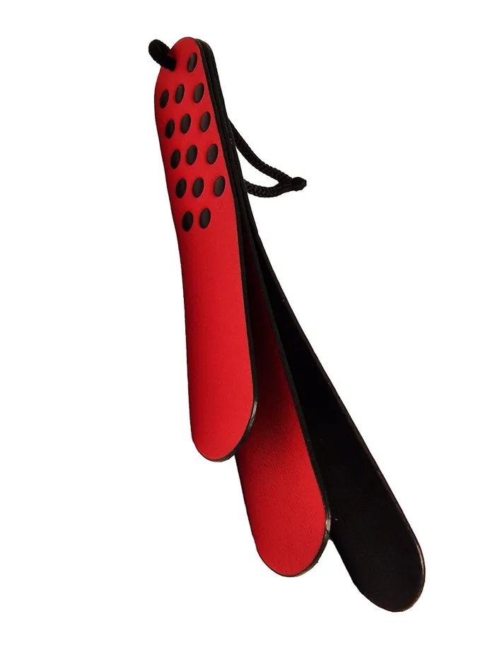 HonourSkintwocom Saffron PU Leather Paddle Black Restraints HonourSkintwocom Saffron PU Leather Paddle Black Restraints