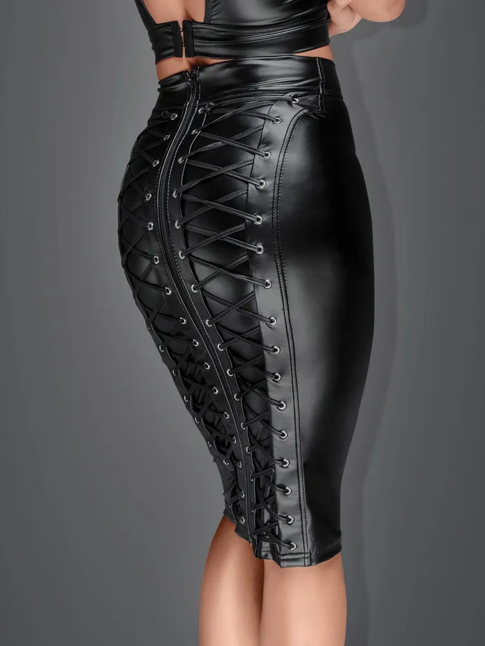 HonourSkintwocom Vibrators Powerwetlook Pencil Skirt