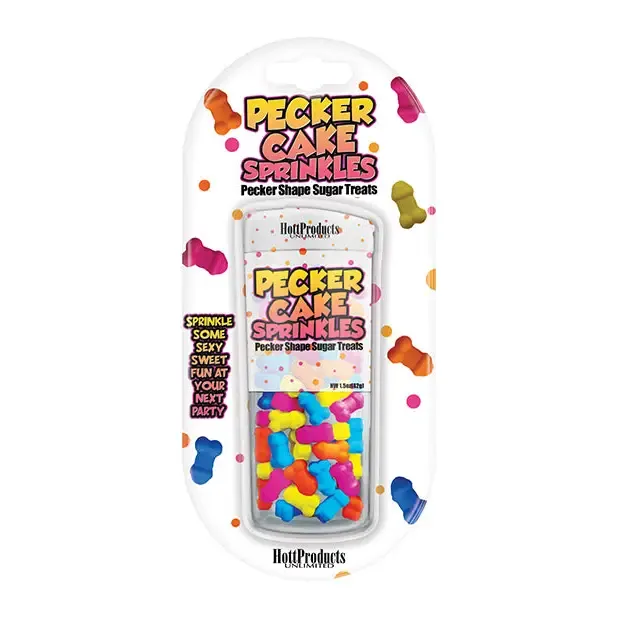 Hott Products Unlimited Vibrators Pecker Cake Sprinkles