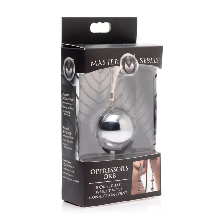 Interlocking 8 Oz Ball Weight With Connection Point Master Series Male Sex Toys Interlocking 8 Oz Ball Weight With Connection Point Master Series Male Sex Toys