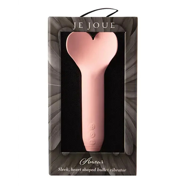 Je Joue Amour Rechargeable Silicone HeartShaped Fluttering Tip Bullet Vibrator Pale Rosette Je Joue Female Sex Toys Je Joue Amour Rechargeable Silicone HeartShaped Fluttering Tip Bullet Vibrator Pale Rosette Je Joue Female Sex Toys