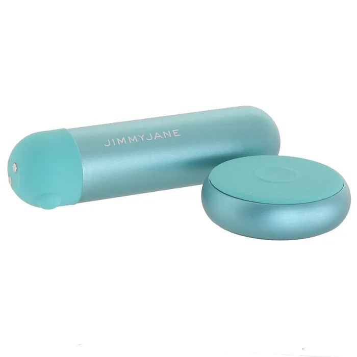 JimmyJane Mini Chroma Remote Bullet Vibe in Teal Jimmyjane Female Sex Toys JimmyJane Mini Chroma Remote Bullet Vibe in Teal Jimmyjane Female Sex Toys