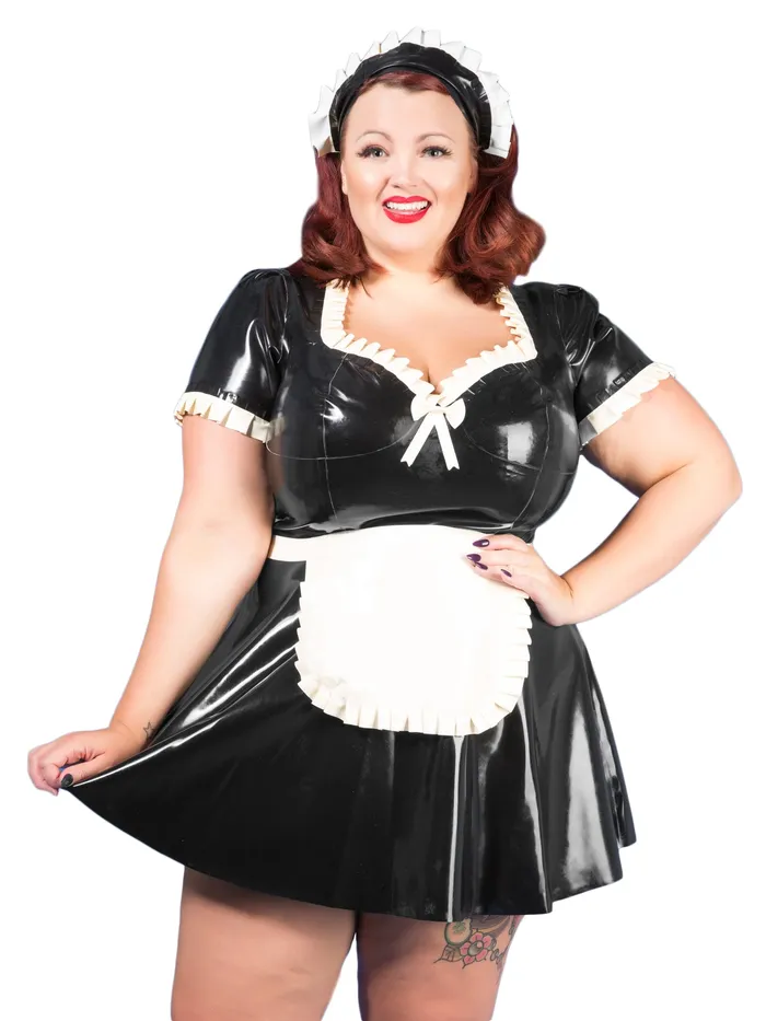 Latex Rubber Maids Dress HonourSkintwocom Dildos