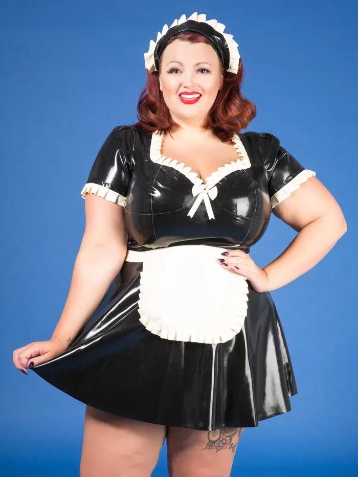 Latex Rubber Maids Dress HonourSkintwocom Dildos