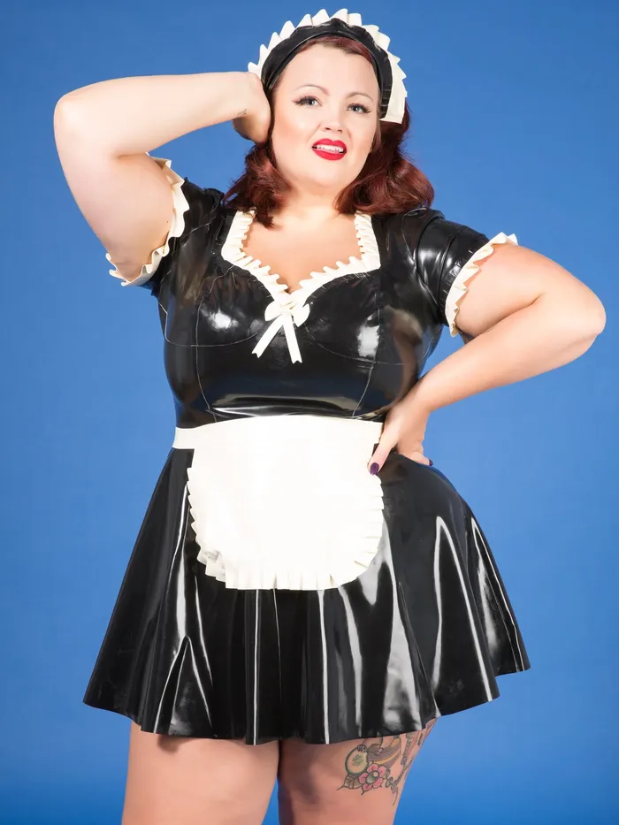 Latex Rubber Maids Dress HonourSkintwocom Dildos