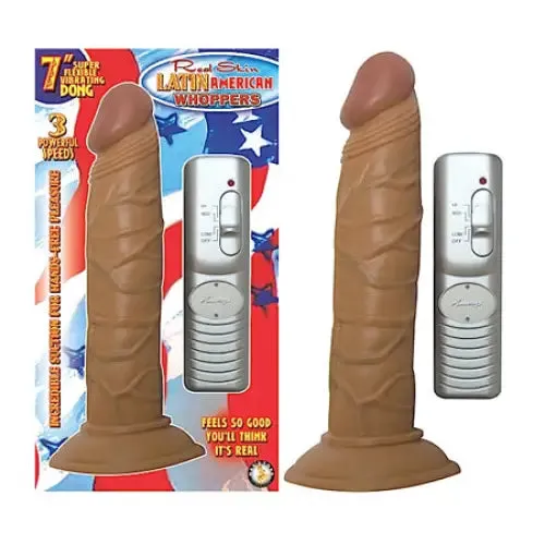 Latin American Whoppers 7in Straight Vibrating Dong Novelties By Nasswalk Female Sex Toys Latin American Whoppers 7in Straight Vibrating Dong Novelties By Nasswalk Female Sex Toys