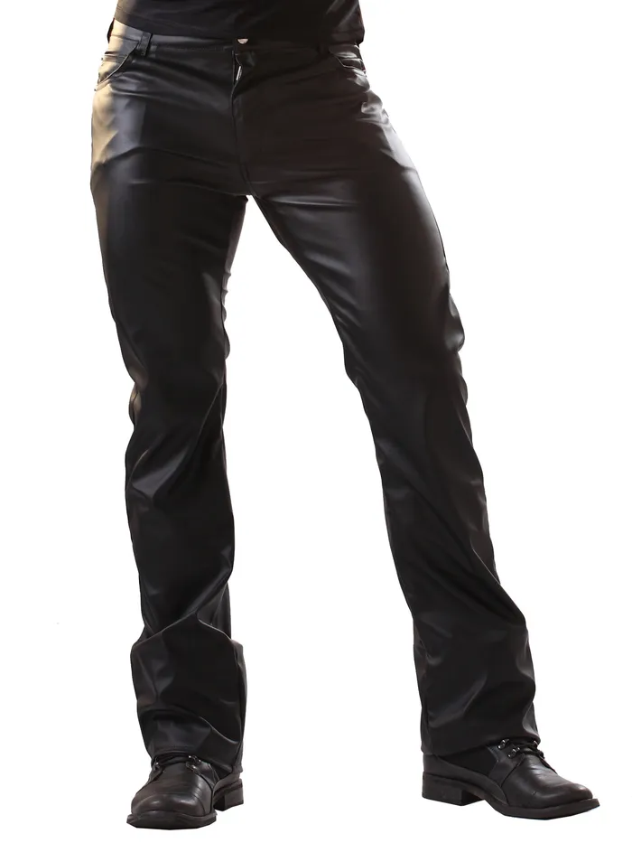Leatherette Classic Cut Jeans HonourSkintwocom Vibrators