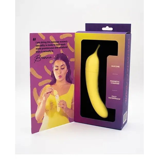 Like A Kitten Vibrators Natalies Toy Box Banana Cream Air Pulse GSpot Vibrator Yellow Like A Kitten Vibrators Natalies Toy Box Banana Cream Air Pulse GSpot Vibrator Yellow
