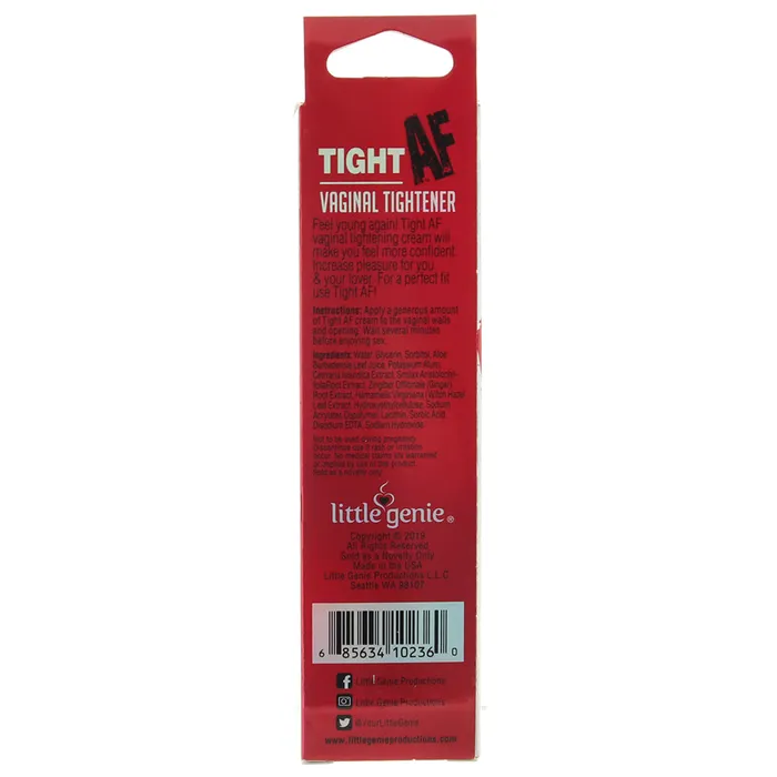 Little Genie Female Sex Toys Tight AF Vaginal Tightener for Her 15oz43ml Little Genie Female Sex Toys Tight AF Vaginal Tightener for Her 15oz43ml