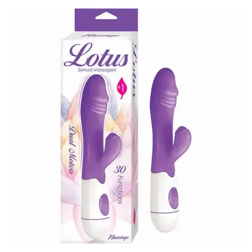 Lotus Sensual Massagers 1 Purple Novelties By Nasswalk Vibrators